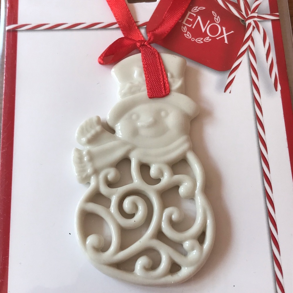 Lenox Snowman Ornament